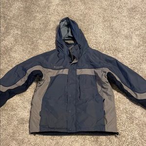 Men’s Columbia Ski Jacket, Large with inner fleece